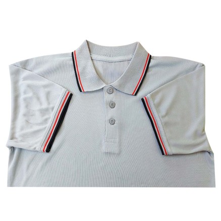 PK Polo Ash Jersey For Men (Ash Collar)_5104