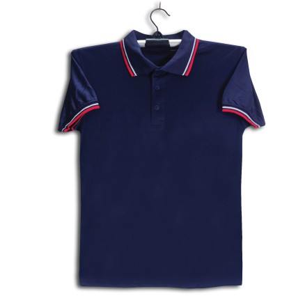 PP Micro Polo Jersey - Half Sleeve Blue Color T Shirt For Men _ 5304