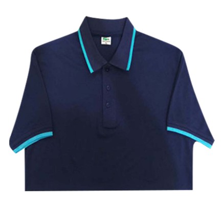 LACOSTE Polo Jersey - Half Sleeve Navy Blue Color Polo T Shirt For Men _ 5256