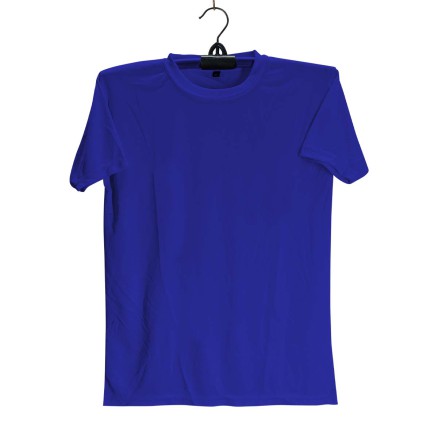 Gol Gola China Polycotton Jersey - Half Sleeve Golgola Royal Blue Color T Shirt For Men _ 5003
