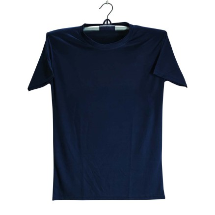 Gol Gola China Polycotton Jersey - Half Sleeve Golgola Navy Blue Color T Shirt For Men _ 5004