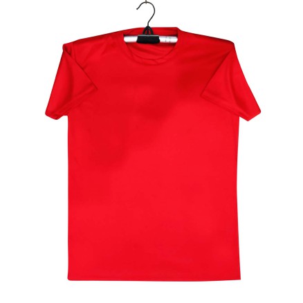 Gol Gola China Polycotton Jersey - Half Sleeve Golgola Red Color T Shirt For Men _ 5010