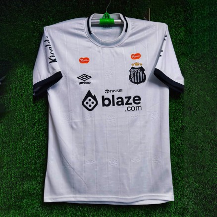 Santos Golgola Embroidery Football Jersey  For Men_3017