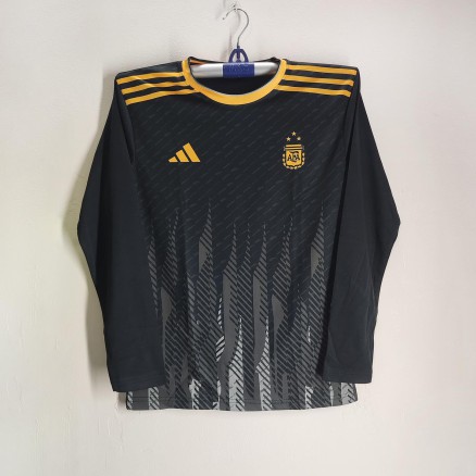 Argentina Golgola Full sleeve World Cup Jersey For Men - Argentina Jersey 2025-26_203_Black