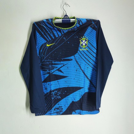 Brazil Golgola Full Sleeve Football Jersey For Men - Brazil T Shirt For Men - Brazil Jersey 2025-26_451
