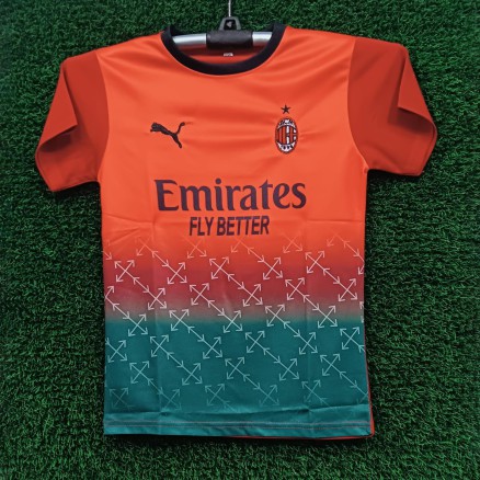 AC Milon Embroidery Football Jersey For Boy -6378