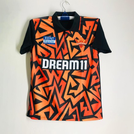 SunRisers Hyderabad Short sheeve Polo IPL Jersey For Men - SH IPL Jersey - SunRisers Jersey 2025-2026_610