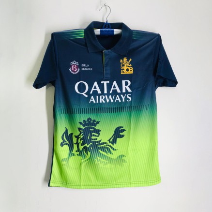 Royal Challengers Bangalore Polo  Half-sleeve IPL Jersey For Men -RCB IPL Jersey - RCB Jersey 2025-2026_613