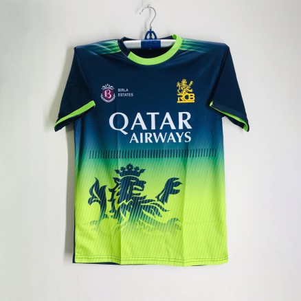 Royal Challengers Bangalore Half- Sleeve IPL Cricket Jersey For Men - RCB Half Sleeve IPL Jersey - RCB Jersey 2025-2026_614_Green