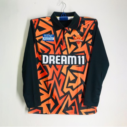 SunRisers Hyderabad Full Sleeve  Polo IPL Cricket Jersey For Men - SH IPL Jersey - SunRisers Jersey 2025-2026_623