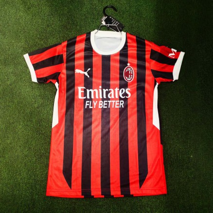 AC Milan Golgola Half-sleeve Embroidery Football Jersey for Men _ 9602