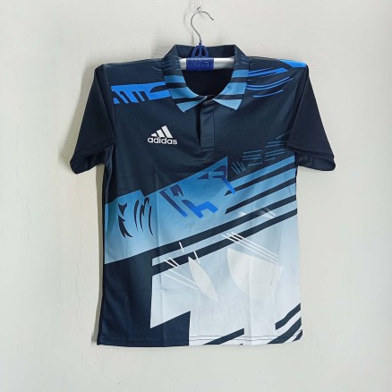 Adidas Short Sleeve Collar Polo Jersey For Man - Polo T Shiort For Man - Jersey_302_Black