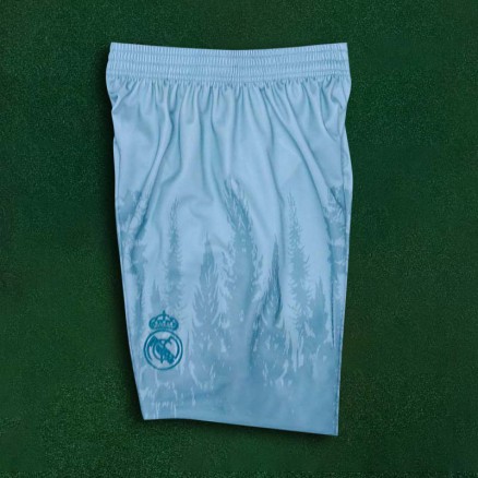Real Madrid Embroidery Short Pant For Men _9517