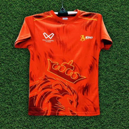 Bashundhara City Sublimation Golgola Half-sleeve Foortball Jersey for Boy_16067