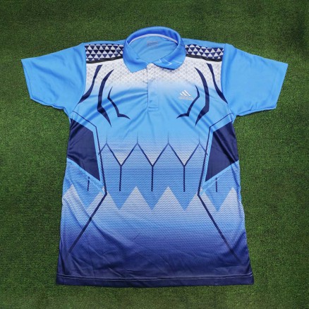 Half Sleeve Polo Sublimation Jersey For Men  _ 9577