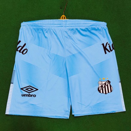 Santos Sublimation Printed  Football Short Pant for Men_15844