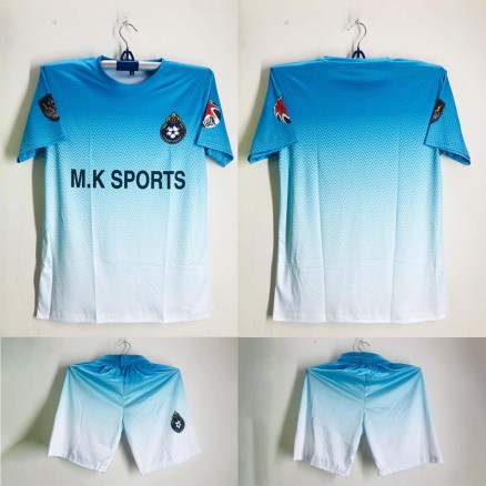 Customieze Golgola Half Sleeve Football Jersey and Short Pant For Men_2504