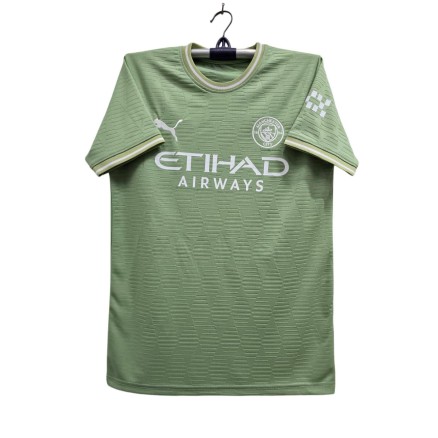 Manchester City Embroidery Golgola Half-sleeve Football Jersey For Men -3523