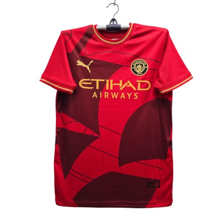 Manchester City Embroidery Golgola Half-sleeve Football Jersey For Men -3524