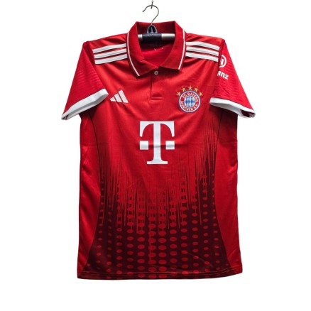 Bayern Embroidery Polo Half-sleeve Football Jersey For Men -3547