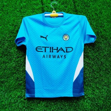 Manchester City Sublimation Golgola Half-sleeve Football Jersey for Men_16111