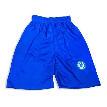 Blue Mesh Fabrics Football Short Pant For Baby - 4603