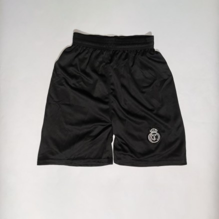 Black Mesh Fabrics Football Short Pant For Baby - 4605