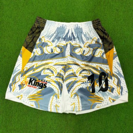 Bashundhard Kings Sublimation Printed Football Short-Pant for Men_9529