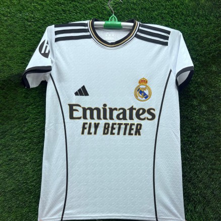 Real Madrid Embroidery Gol Gola Half-sleeve Football Jersey For Men -8502