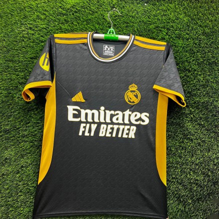 Real Madrid Embroidery Gol Gola Half-sleeve Football Jersey For Men -8505