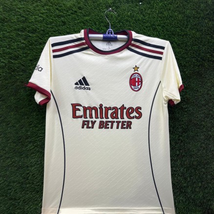 AC Milon Embroidery Gol Gola Half-sleeve Football Jersey For Men -8506