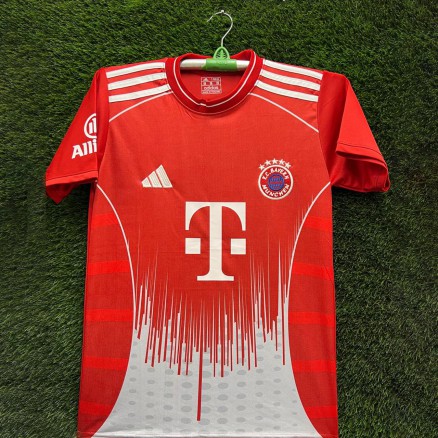 Bayern Embroidery Gol Gola Half-sleeve Football Jersey For Men -8511