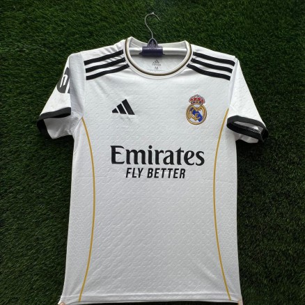 Real Madrid Embroidery Gol Gola Half-sleeve Football Jersey For Men -8517