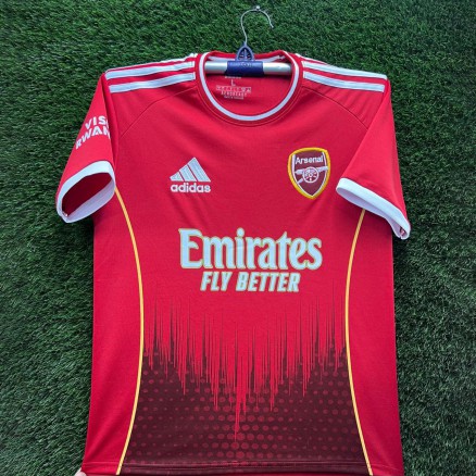Arsenal Embroidery Gol Gola Half-sleeve Football Jersey For Men -8526
