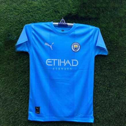 Manchester City Sublimation Gol Gola Football Jersey For Boy -8706