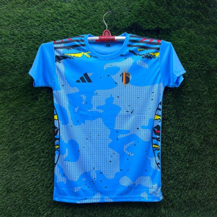 Belgium Sublimation Gol Gola Football Jersey For Boy -8715