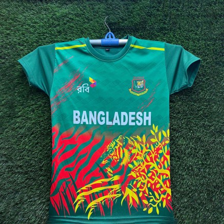 Bangladesh Sublimation Gol Gola Cricket Jersey For Boy -8727