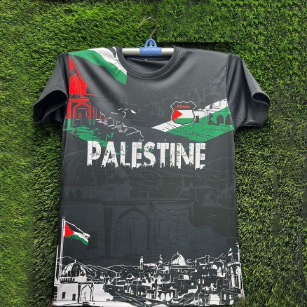 Palestine Sublimation Gol Gola Football Jersey For Men -8952
