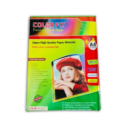 Color Fly A4, 235 gsm Premium Photo Paper