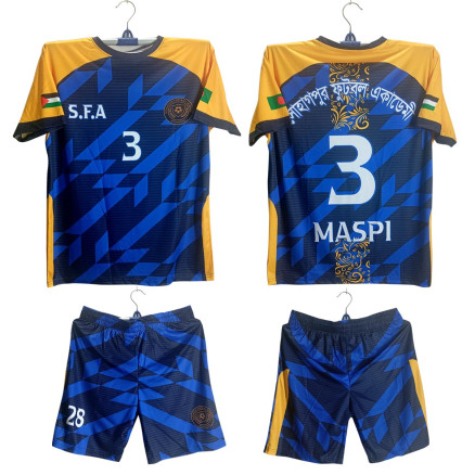 Customieze Golgola Half Sleeve Football Jersey and Short Pant For Men_2533 ‍