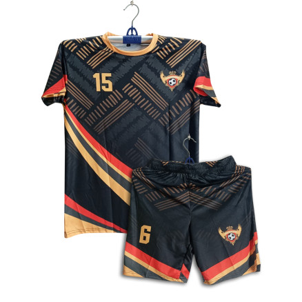 Customieze Golgola Half Sleeve Football Jersey and Short Pant For Men_2537