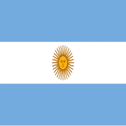 Argentina Football National Flag made in China  ‍[Size: 5X3.5 Feet] _20101
