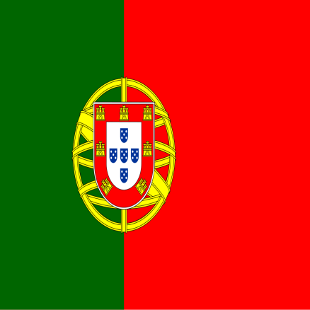 Portugal Football National Flag Made in China  ‍ ‍[Size: 5X3.5 Feet] _20103