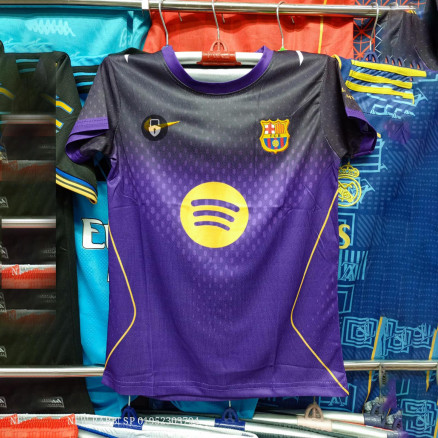 Barcelona Embroidery Golgola Half-sleeve Jersey for Boy_19060
