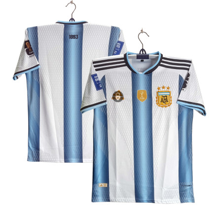 Argentina Home Embroidery Golgola half-sleeve Jersey for Men_2801