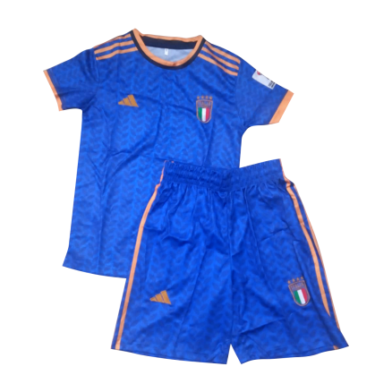 Italy 2026 Fifa World Cup Football Embroidery Set Golgola Jersey and Short-Pant  for Boy_2629