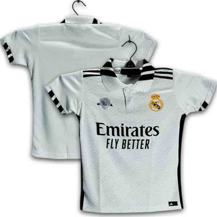 Real Madrid Baby Football Jersey - Real Madrid Polo Jersey for Boy_005