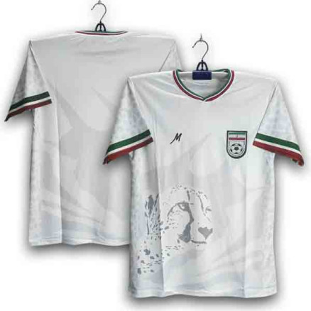 Iran Embroidery Gol Gola Half-sleeve Football Jersey For Men-12001