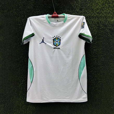 Brazil Embroidery Gol Gola Half-sleeve Football Jersey For Men -6071