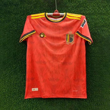 Belgium Embroidery Gol Gola Half-sleeve Football Jersey For Men -6077